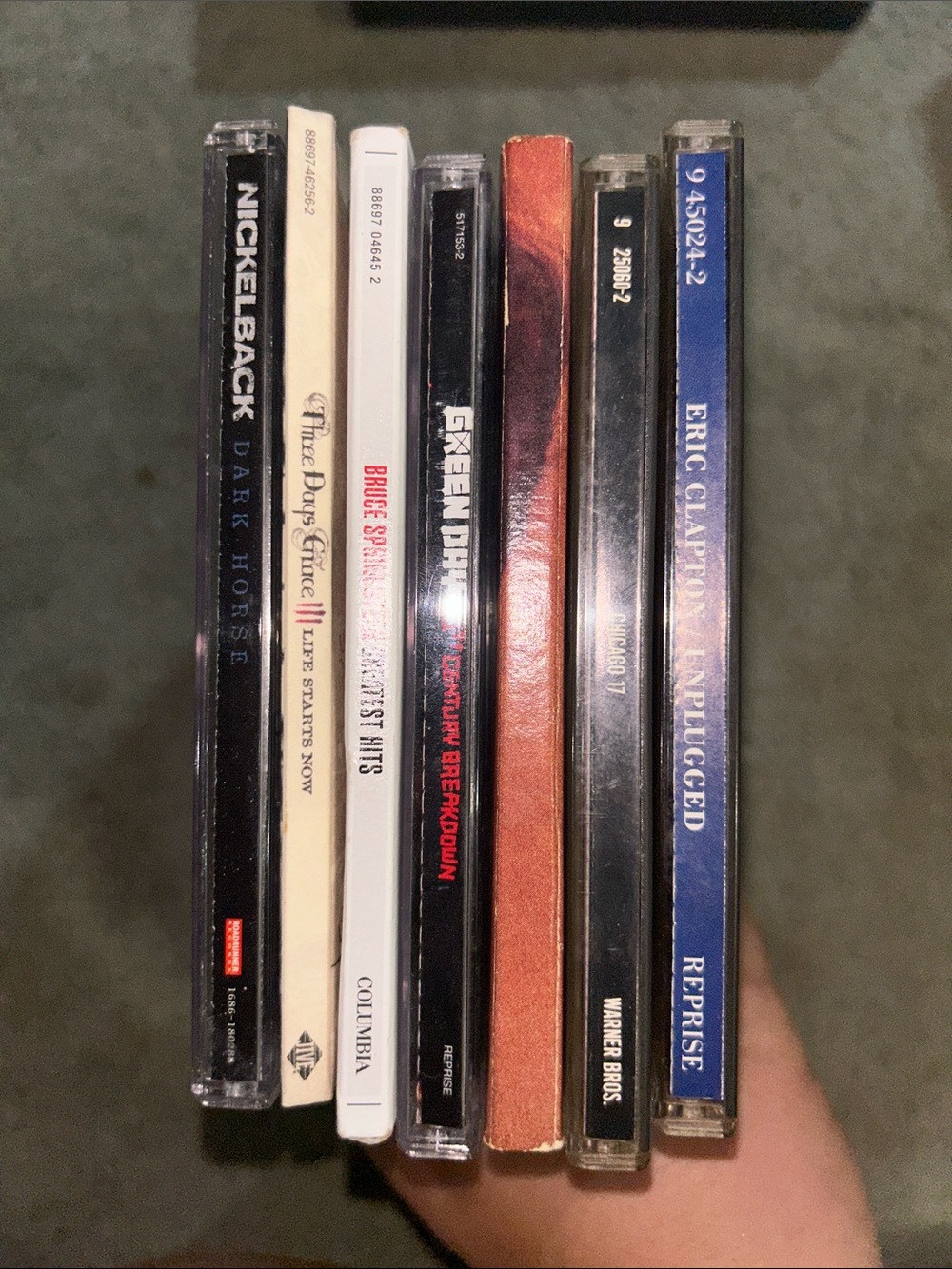 8 rock/blues-rock CDs